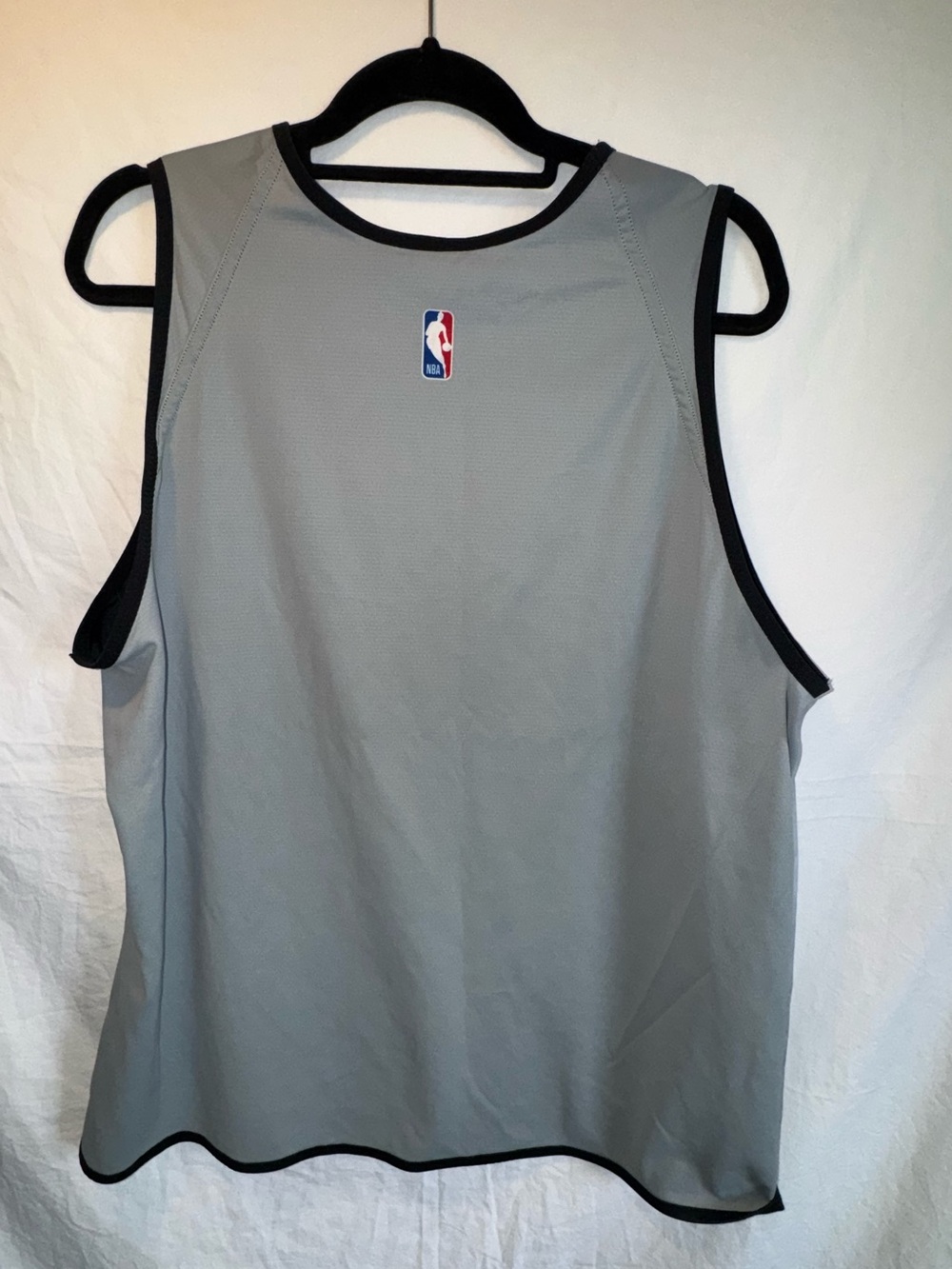 Chicago Bulls Gray Nike Basketball Jersey with Klarna Logo Reversible Sz XL - Picture 2 of 8